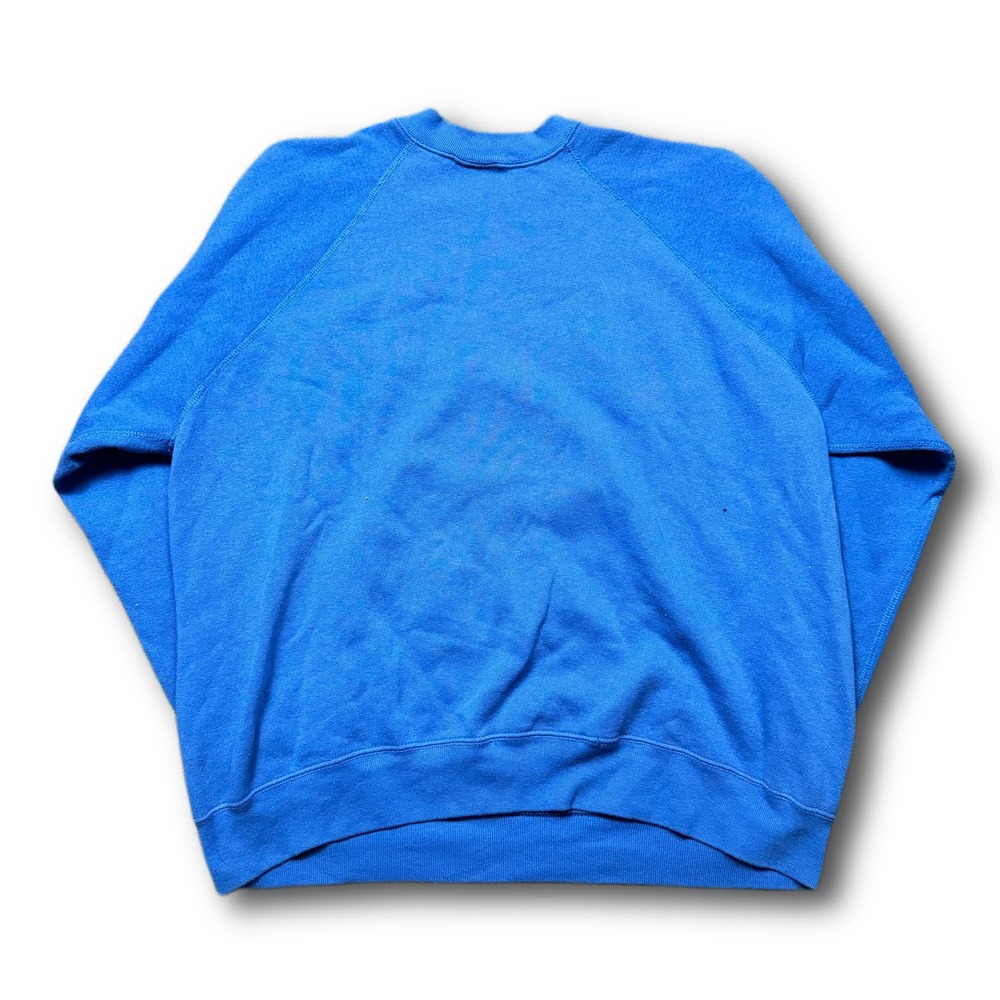 Winter Bear 1991 Christmas Holiday Vintage Blue Crewneck - Picture 2 of 6